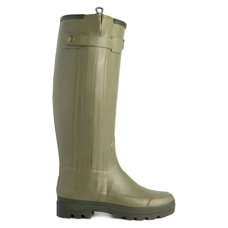 Le Chameau Ladies Chasseur Neoprene Lined Boot - Vert Vierzon-1