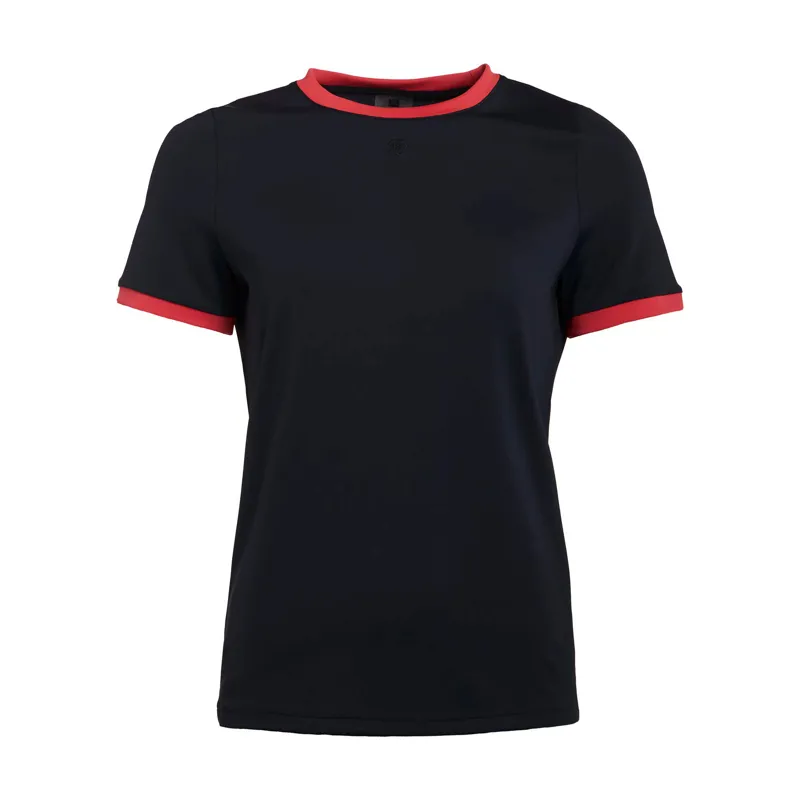 Holland Cooper Chiltern Ringer Tee - Ink Navy