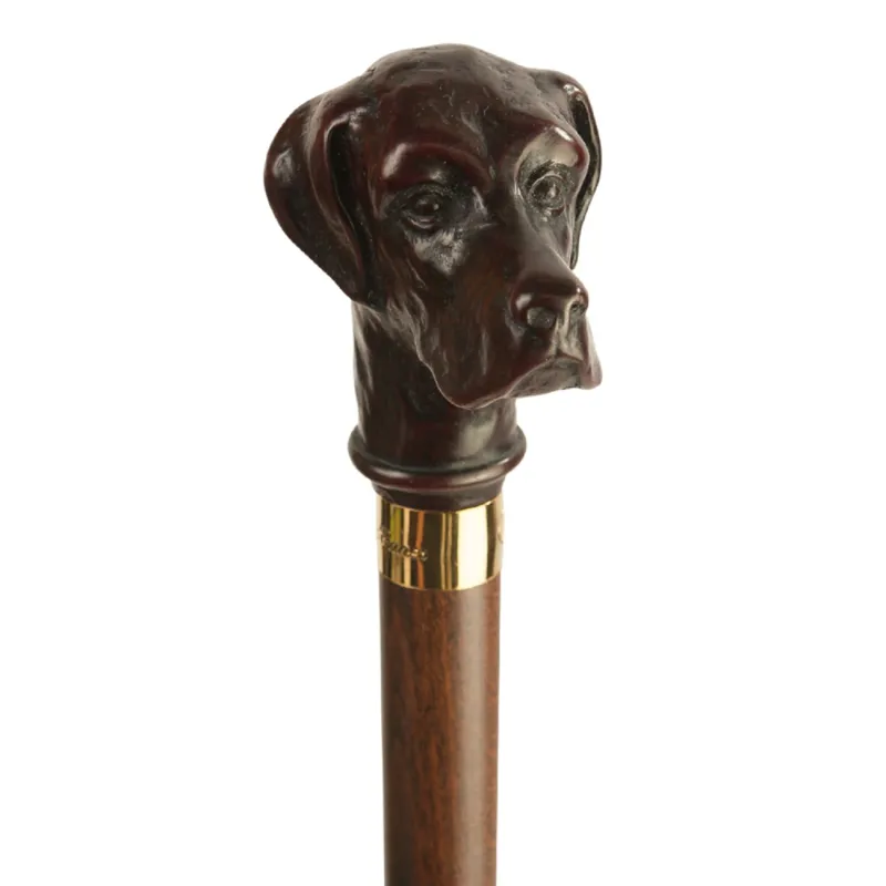 Classic Canes Labrador Retriever Hazel Shaft Cane