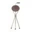 Classic Canes Trio Maxi Tripod Seat - Brown