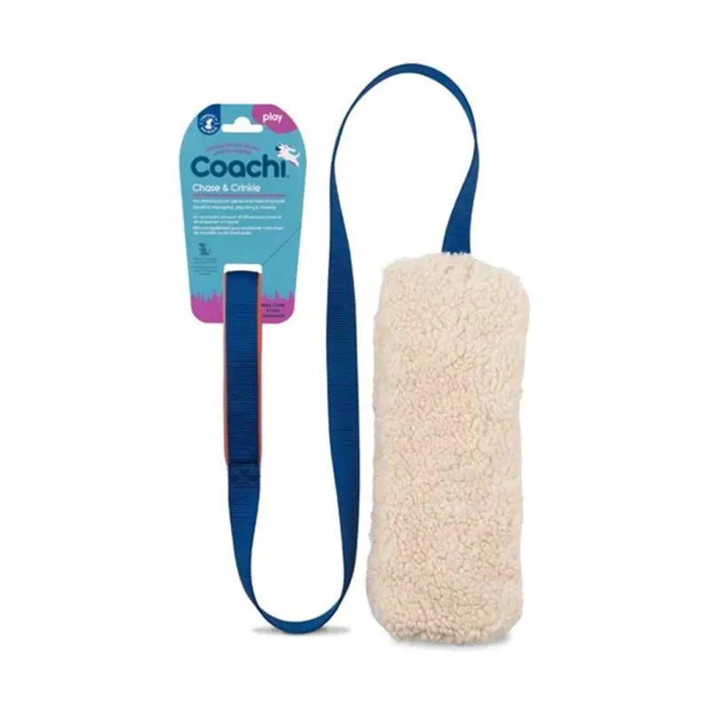 Coachi Chase and Crinkle - Navy/ Coral 