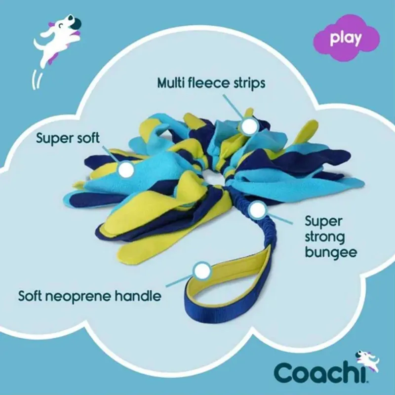 Coachi Tuggi Spider - Navy/Lime/Light Blue-3