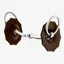 LeMieux Contoured Rubber Bit Guards - Brown