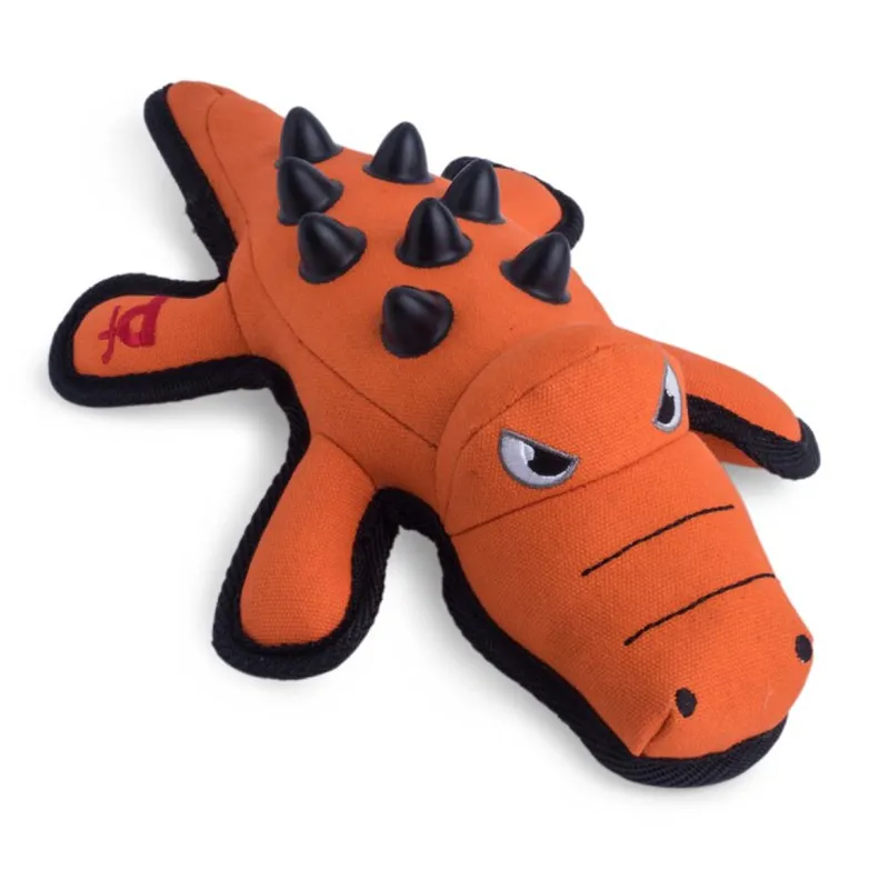 Petface Seriously Strong Nobbly Crocodile Dog Toy