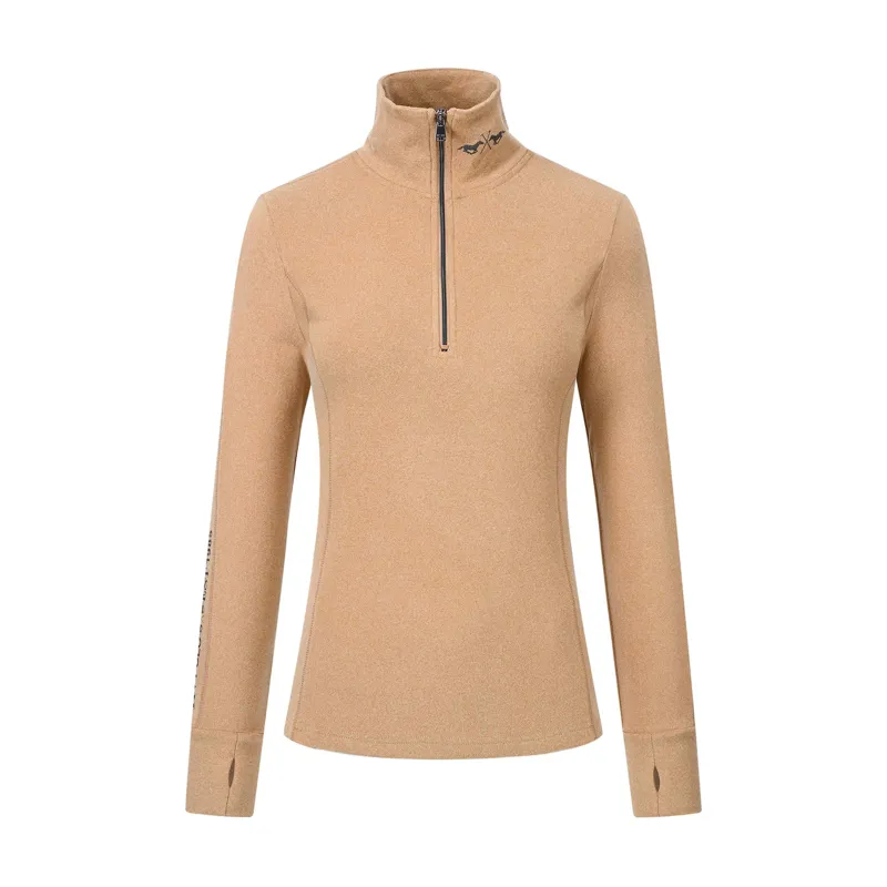 HV Polo Ladies Veronique Tech Top - Camel