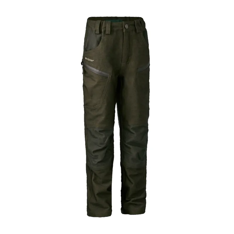 Deerhunter Youth Chasse Trousers - Olive Night