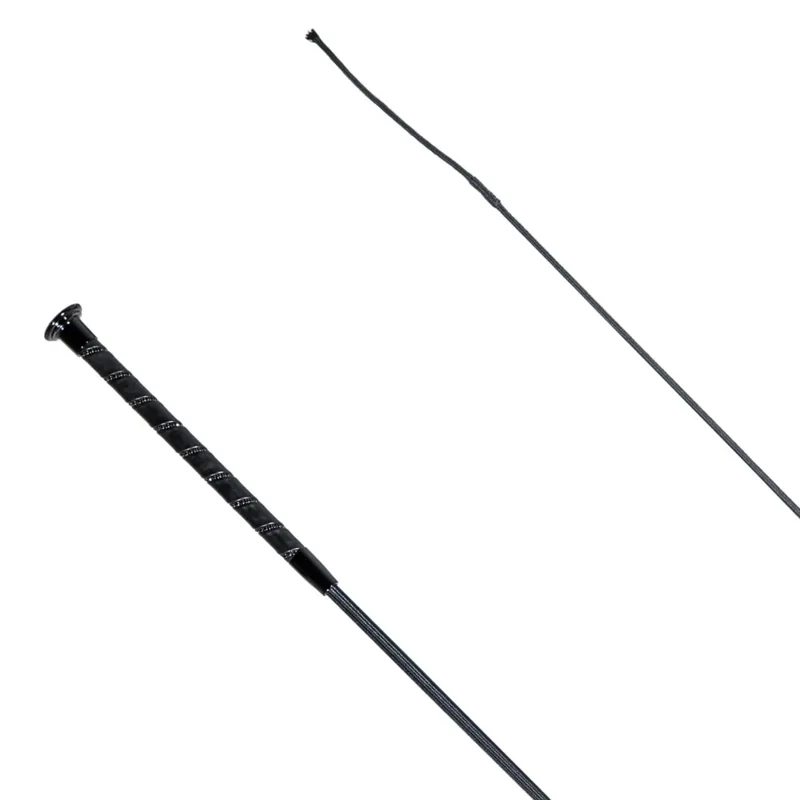 Country Direct Diamante Spiral Dressage Whip - Black
