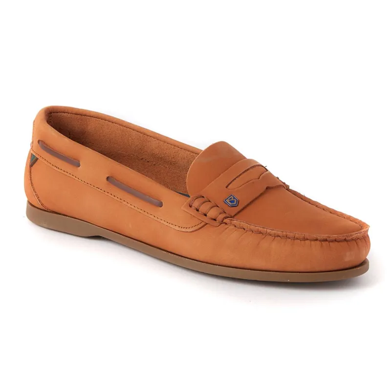 Dubarry Ladies Belize Deck Shoe - Caramel