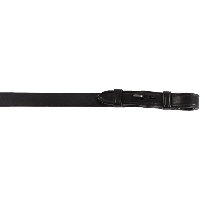 EcoRider Plain Inside Rubber Grip Reins 5/8 - Black
