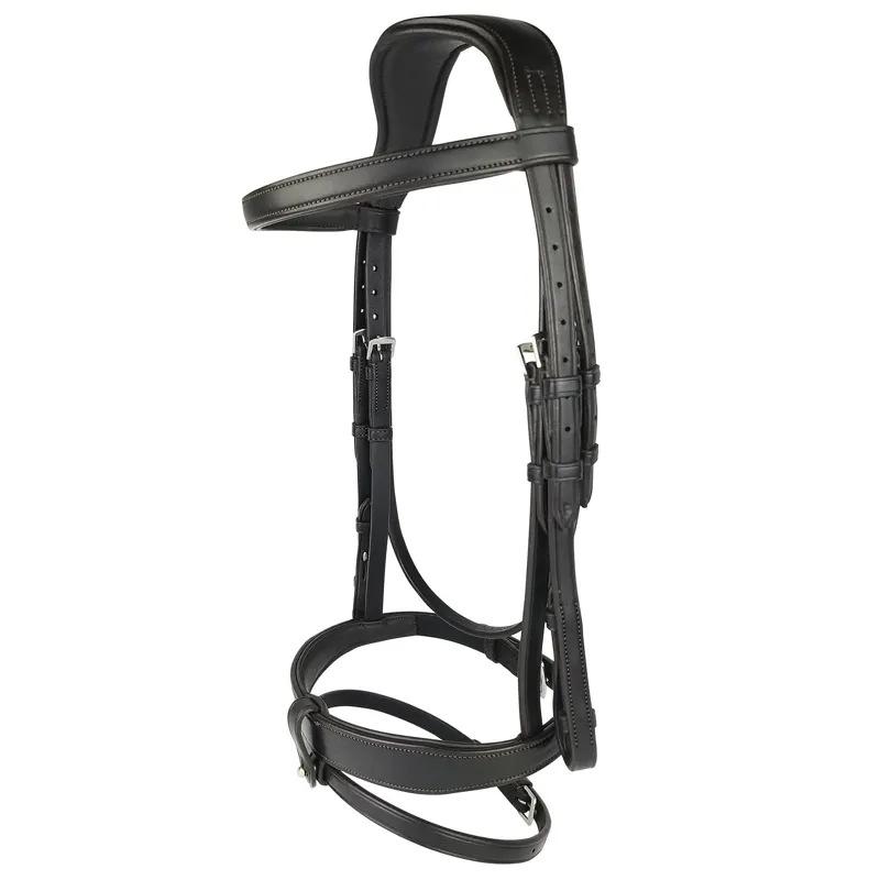 EcoRider Show Comfort Bridle - Brown