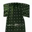 Equetech Pin Spot Riding Stock - Green/White