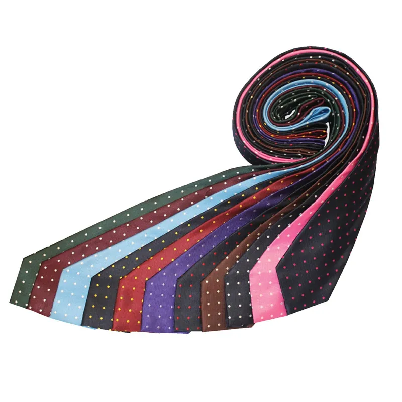 Equetech Polka Dot Show Tie - Maroon/White