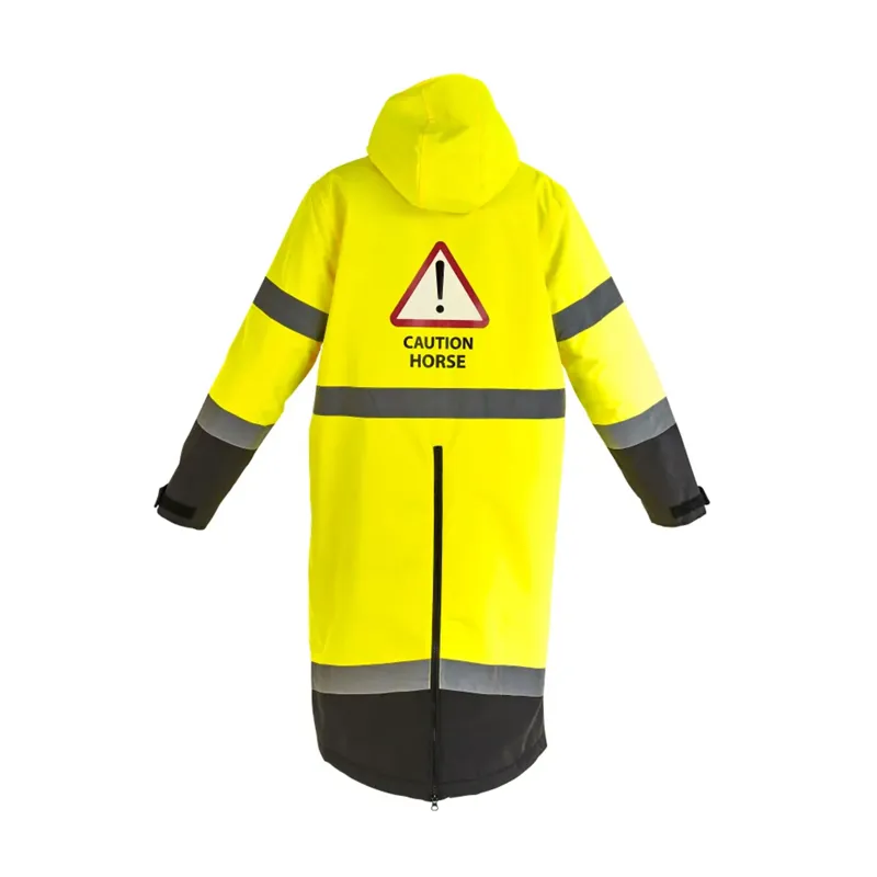 Shires Childrens Equi-flector All Weather Robe - Yellow-1