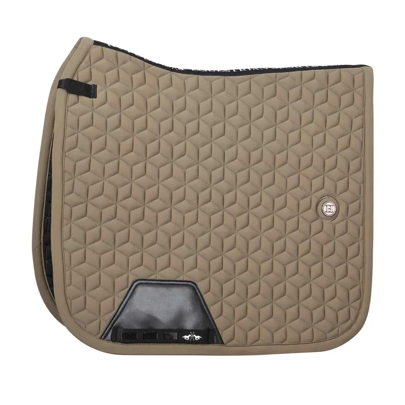 HV Polo Essential Dressage Saddlepad - Stone