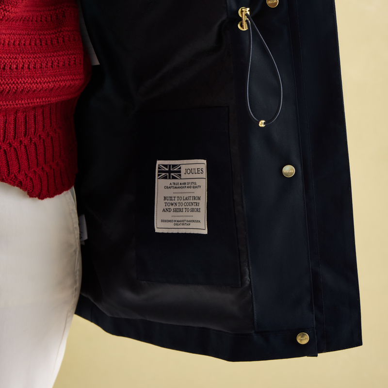 Joules Fairford Coat - Navy-4