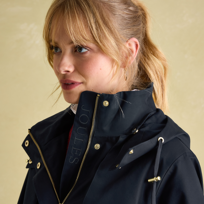 Joules Fairford Coat - Navy-3
