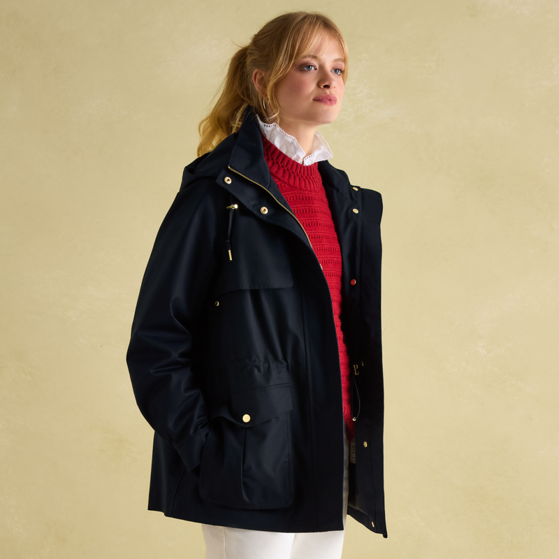 Joules Fairford Coat - Navy-1