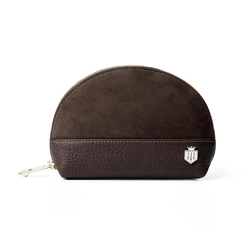 Fairfax and Favor Chiltern Coin Purse - Chocolate