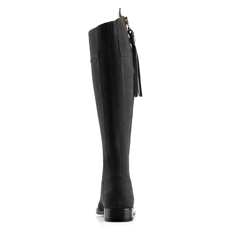 Fairfax and Favor Flat Regina Boot - Black-3