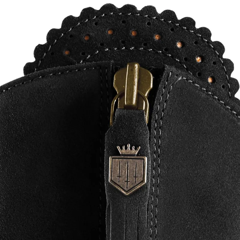 Fairfax and Favor Heeled Regina Boot - Black-4