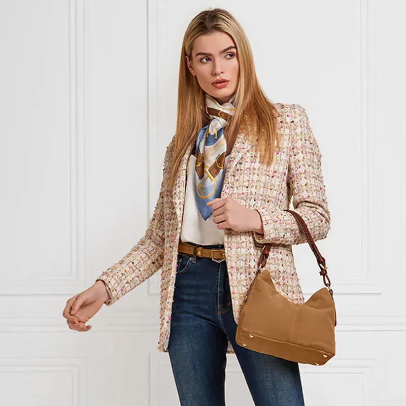 Fairfax and Favor Mini Tetbury Handbag - Tan-2