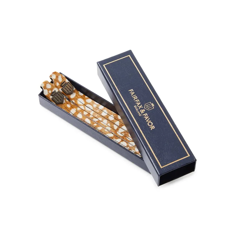 Fairfax and Favor Haircalf Boot Tassels - Fallow