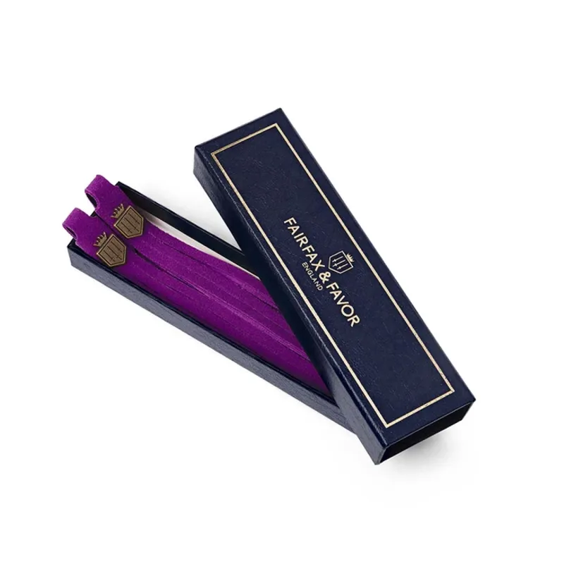 Fairfax and Favor Boot Tassels - Violet