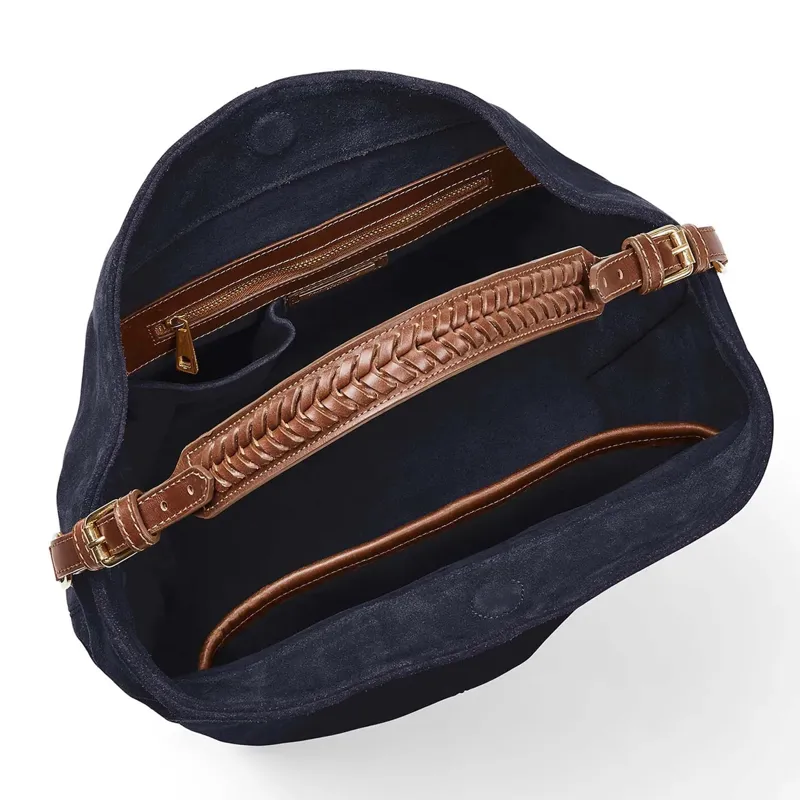 Fairfax and Favor Tetbury Handbag - Navy-1