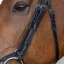 Fairfax Bridle Snaffle Cheek Piece - Black
