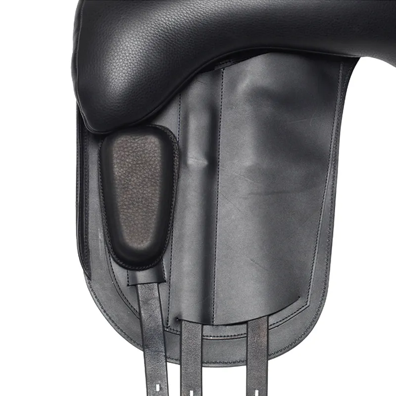 Fairfax Rebecca Monoflap Dressage Saddle - Black-2