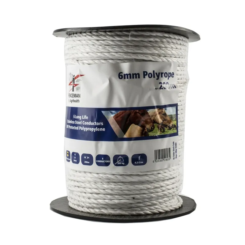Fenceman Polyrope 6mm 200m