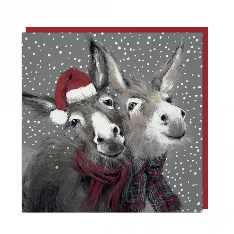 Festive Friends Christmas Cards - 6 Pack