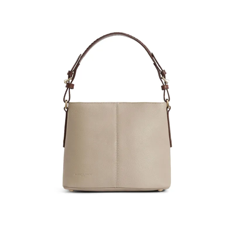 Fairfax and Favor Mini Tetbury Handbag - Stone-2