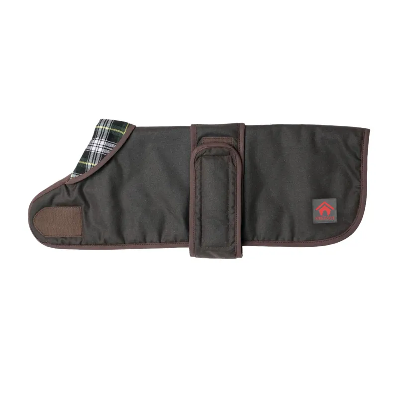 Firefoot Waxed Dachshund Coat - Brown-1