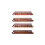Freejump Air's Stirrup Banner Stickers - Black/Chocolate