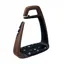 Freejump Soft Up Classic Stirrups - Chocolate/Black