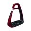 Freejump Soft Up Classic Stirrups - Red/Black