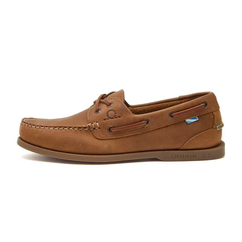 Chatham Lady G2 Deck Shoe - Walnut-1
