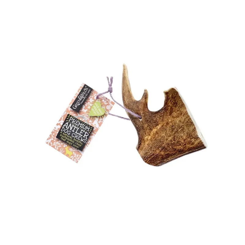 Green and Wilds Fallow Antler Dog Chew