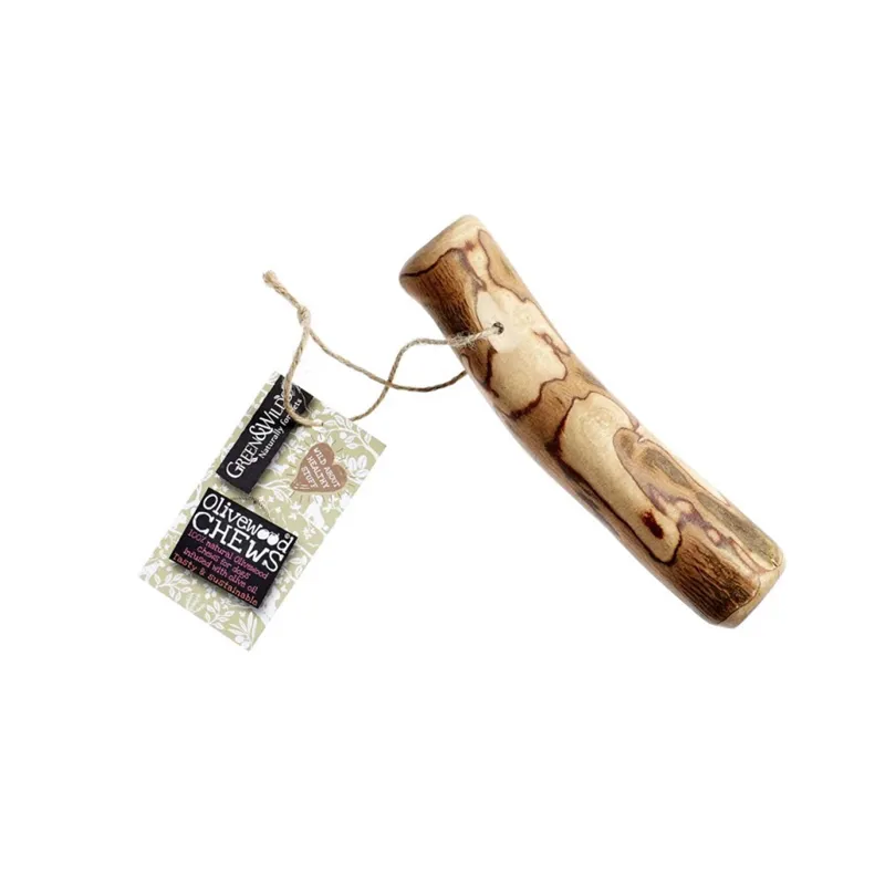 Green and Wilds Olivewood Dog Chew