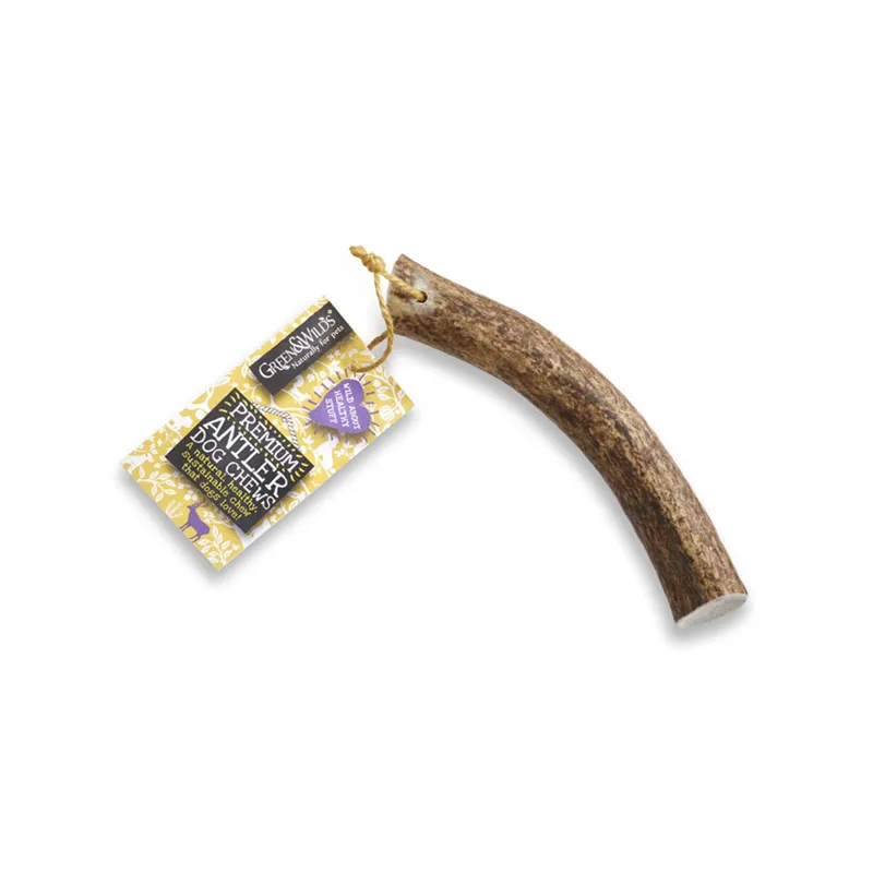 Green and Wilds Original Antler Dog Chew