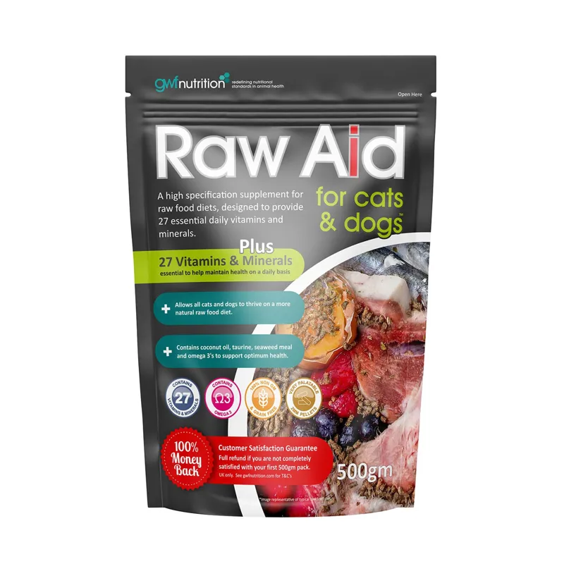 GWF Raw Aid For Cats and Dogs - 500 gm