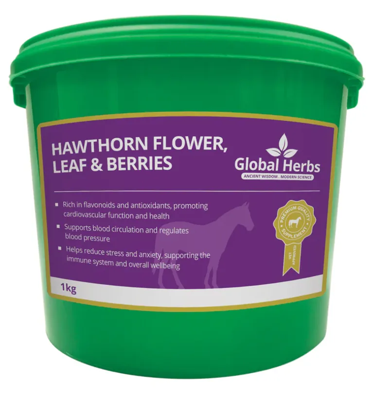 Global Herbs Hawthorn Flower Leaf and Berries - 1kg