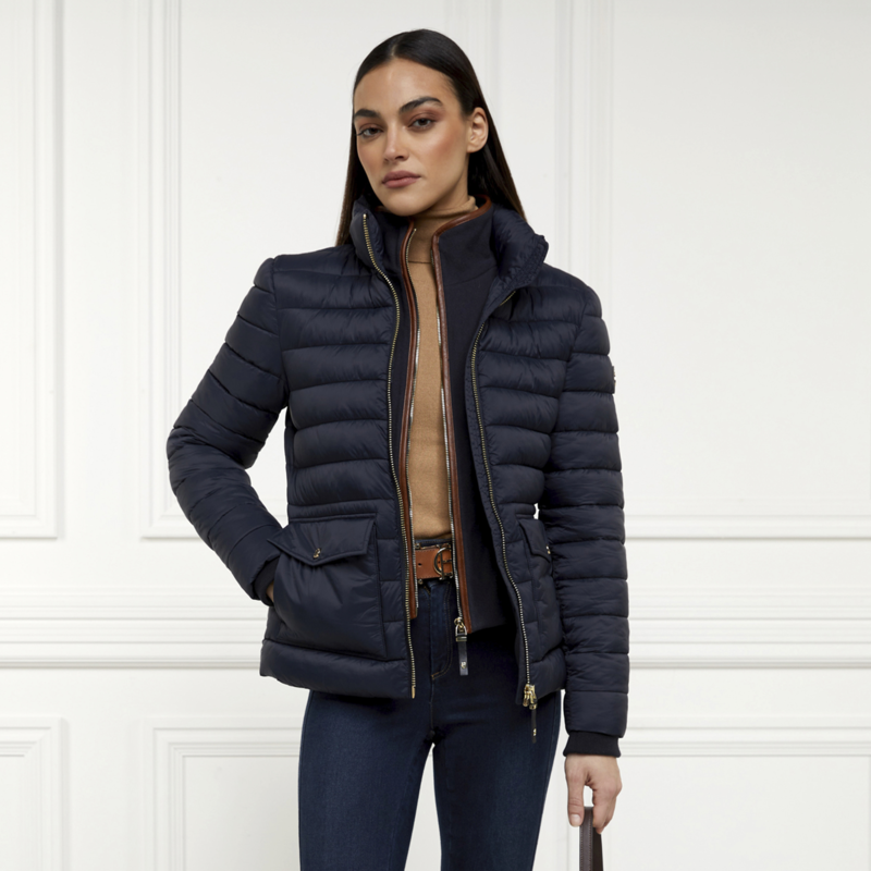 Holland Cooper Pearson Hybrid Jacket - Ink Navy-3