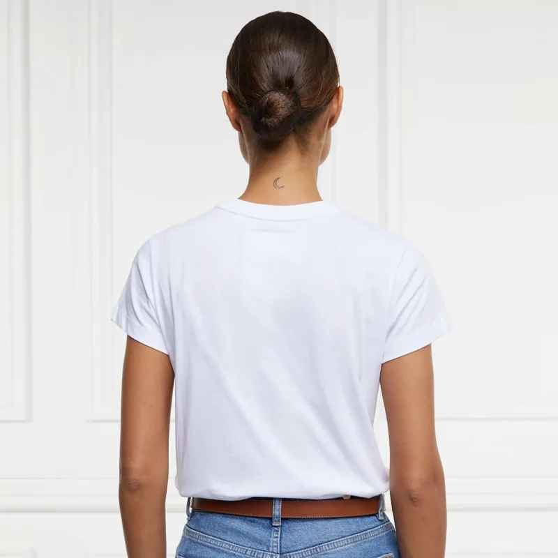 Holland Cooper Monogram Tee - White-5