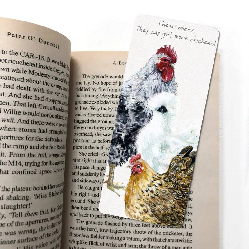 The Little Dog Laughed Hear Voices Bookmark-1