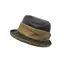 Heather Natalie Wax Tweed Band Hat - Brown