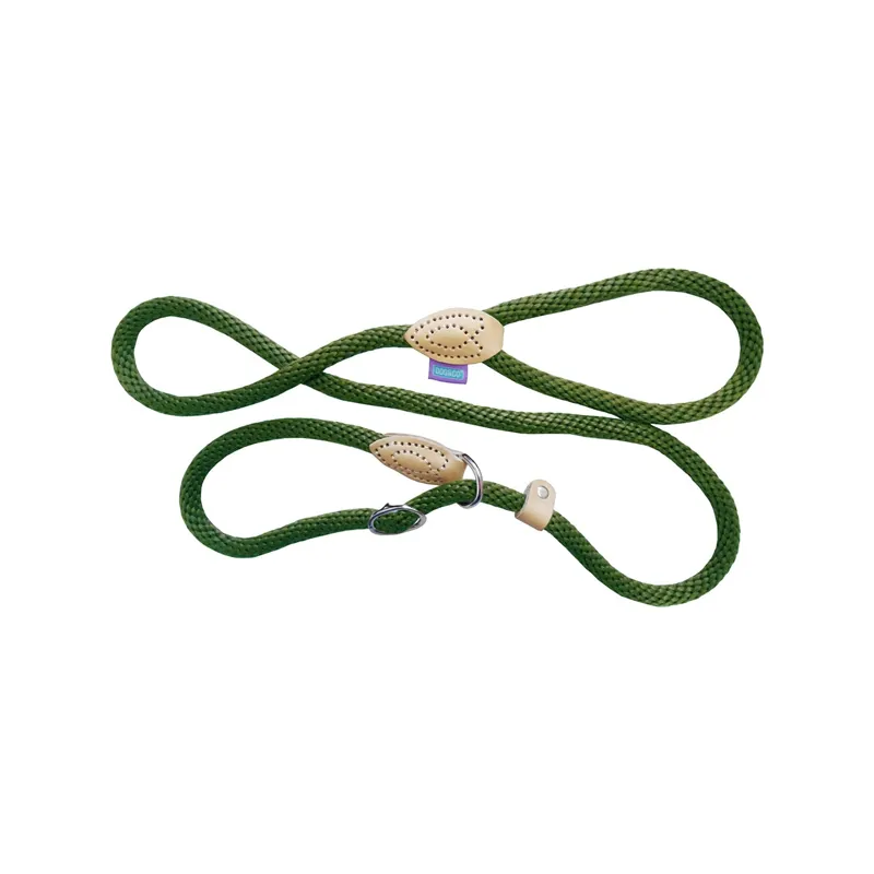 Hemmo & Co 60 Inch Thin Rope Slip Lead - Green
