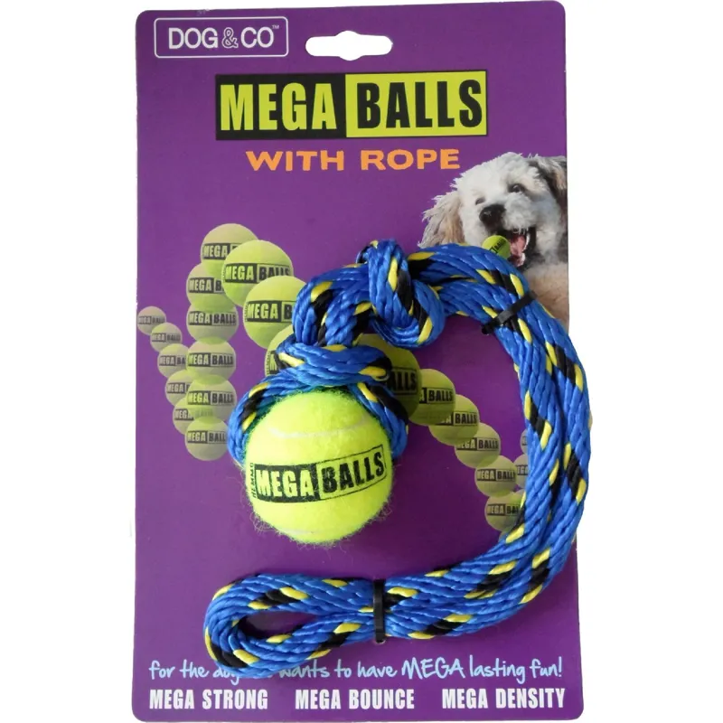 Hemmo and Co Mega Balls With Rope - ASSTD
