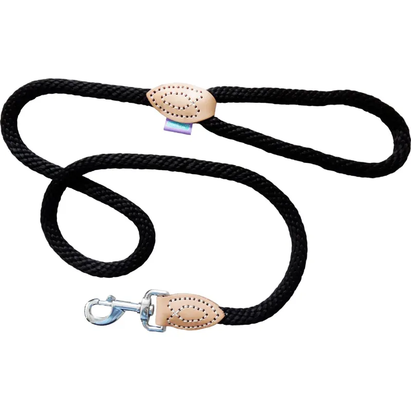 Hemmo and Co Soft Touch Rope Trigger Lead - Black